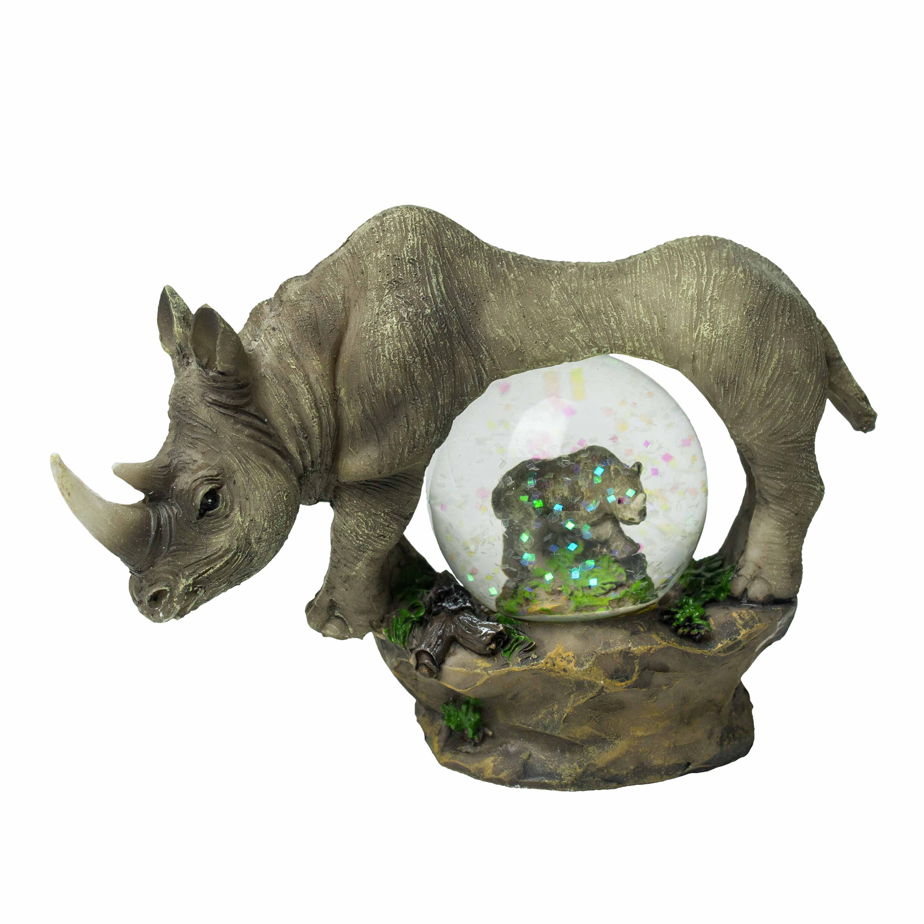 Snow Globe - Rhino
