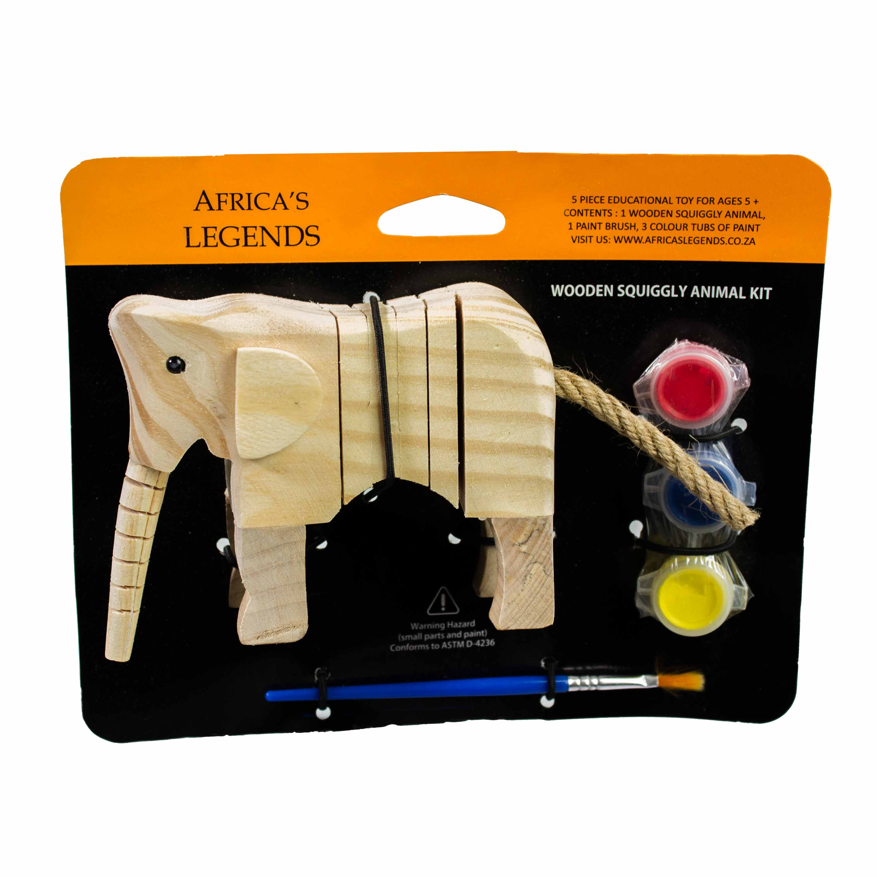 Wooden Squiggly Animal Kits