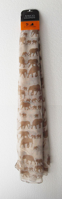 Elephant Print - Cream
