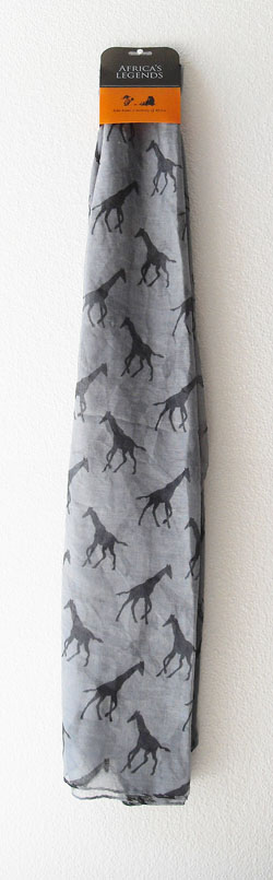 Giraffe Print - Grey