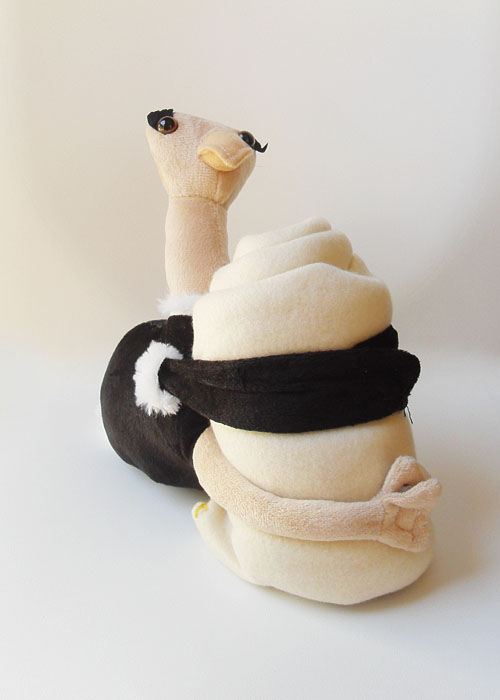 Soft Toys - Ostrich & Blanket