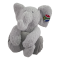 Elephant-Fluffy Blanket Toy-Plain