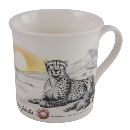 Coffee Mug-Cheetah-Endangered Species