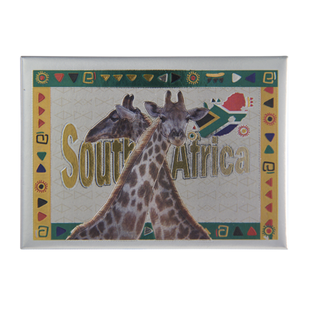 South Africa- Cross neck Giraffe (9x6.5cm)