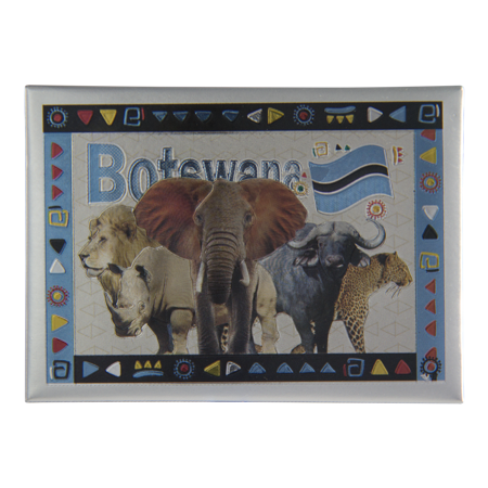 Botswana- Big 5 (9x6.5cm)
