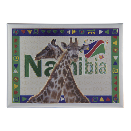 Namibia- Cross Neck Giraffe (9x6.5cm)