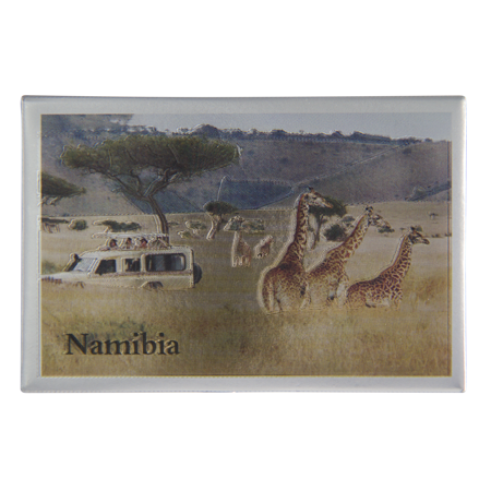 Namibia- Game Drive Giraffe (8x5.5cm)