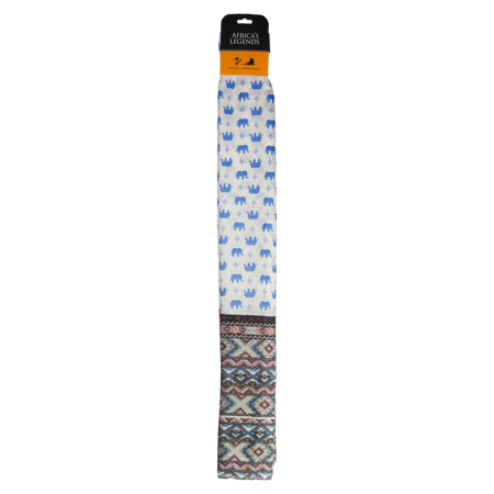 Elephant blue ethnic trim