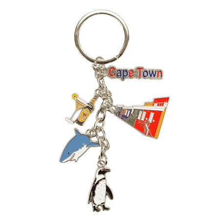 5 Charm Keyring Cape Town