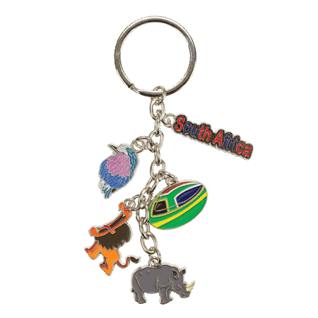 5 Charm Keyring South Africa
