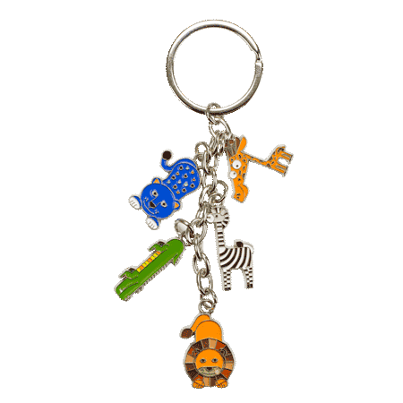 5 Charm Keyring Crocodile